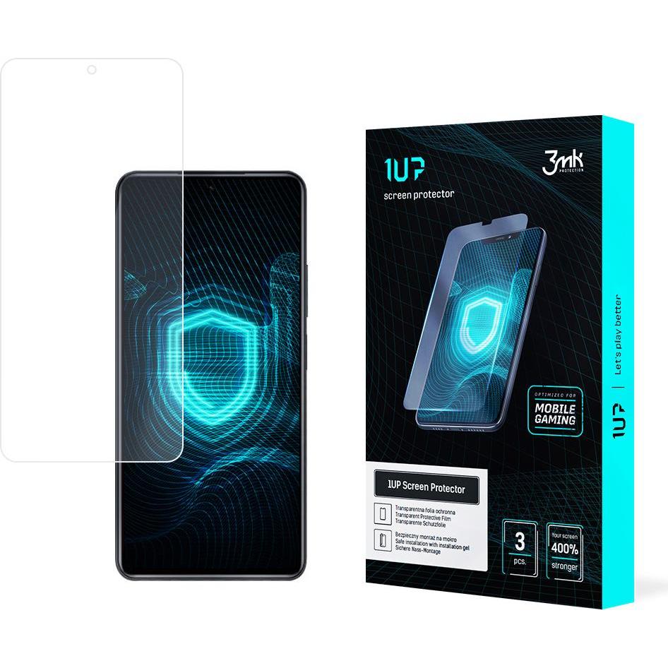 3MK Folia 1UP Xiaomi POCO F3 5G Folia Gaming 3szt (3 Stück, Xiaomi Poco F3), Tablet Schutzfolie