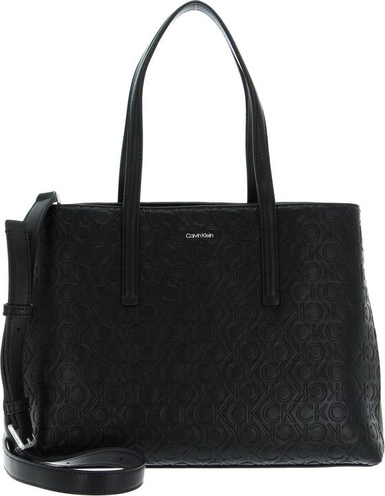 Actual product image Calvin Klein Shopper CK Must Tote MD Mono FW23
