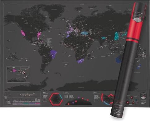 Image du produit Luckies Scratch Map (60 x 82 cm)