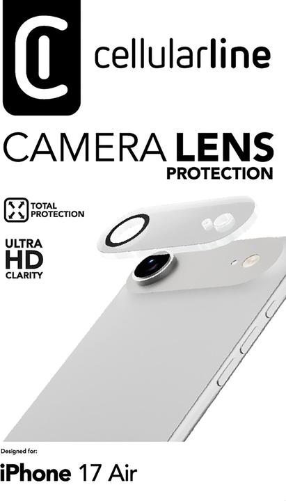 Produktbild Cellularline Camera Lens Protection (1 Stk., Apple iPhone Air)