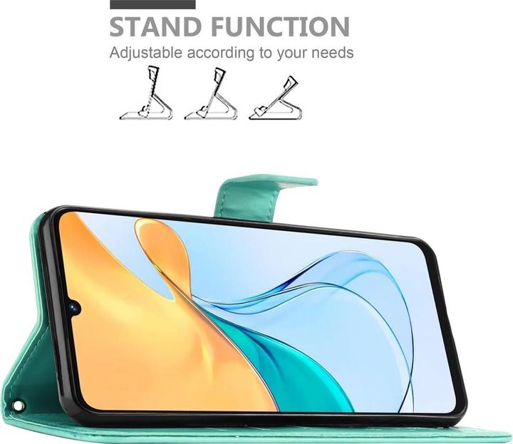 Produktbild Cadorabo Hülle für ZTE Blade V50 Vita mit Blumen Muster