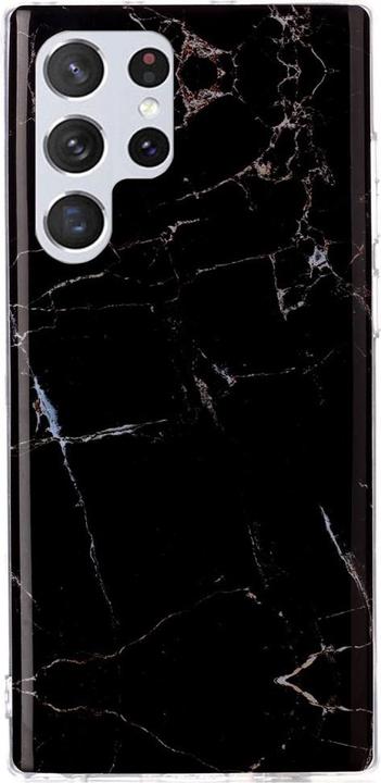Immagine prodotto Cover-Discount Galaxy S22 Ultra - Custodia in gomma siliconica Black Marble (Samsung Galaxy S22 Ultra)