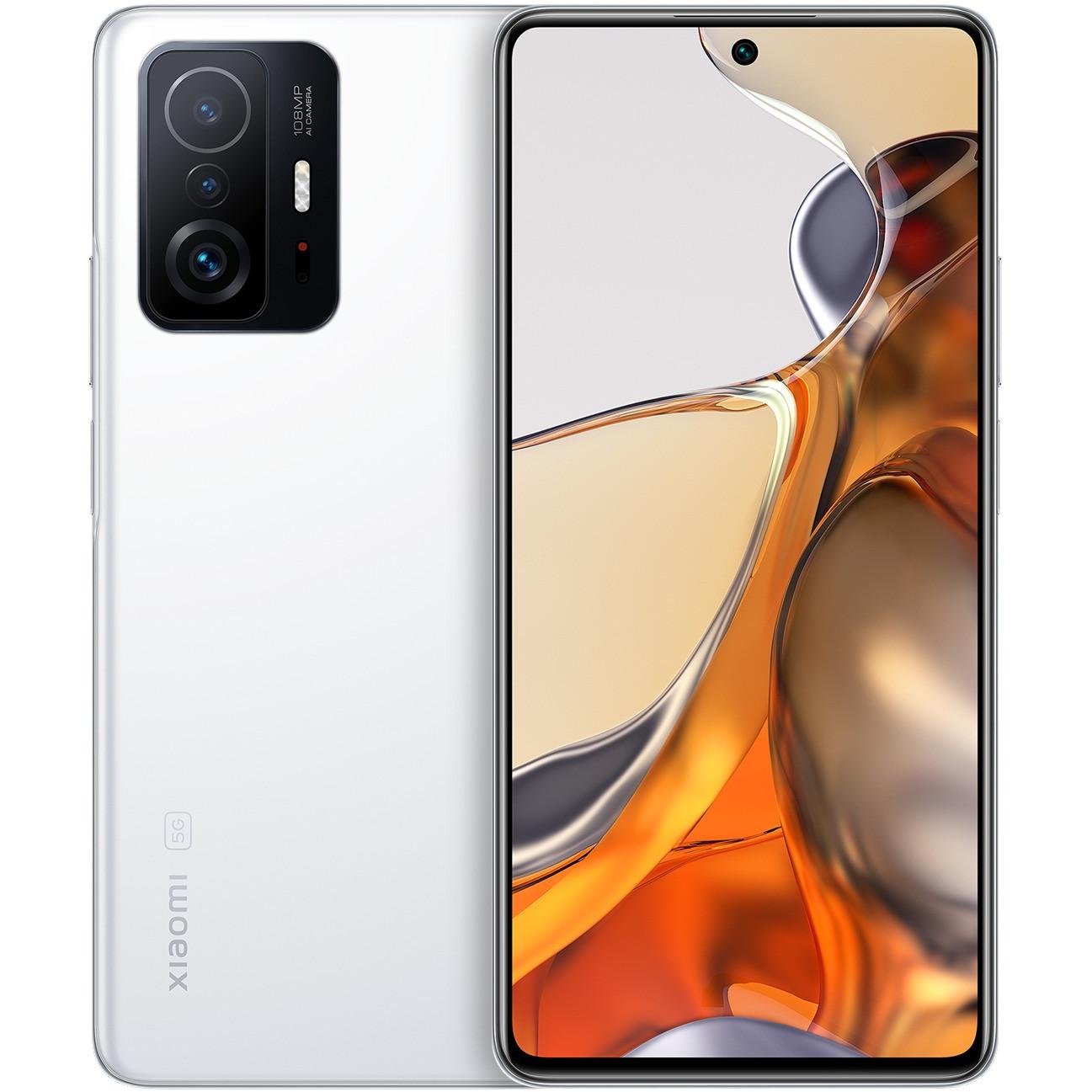 Xiaomi 11T Pro (128 GB, Moonlight White, 6.67", Dual SIM, 5G), Smartphone, Weiss