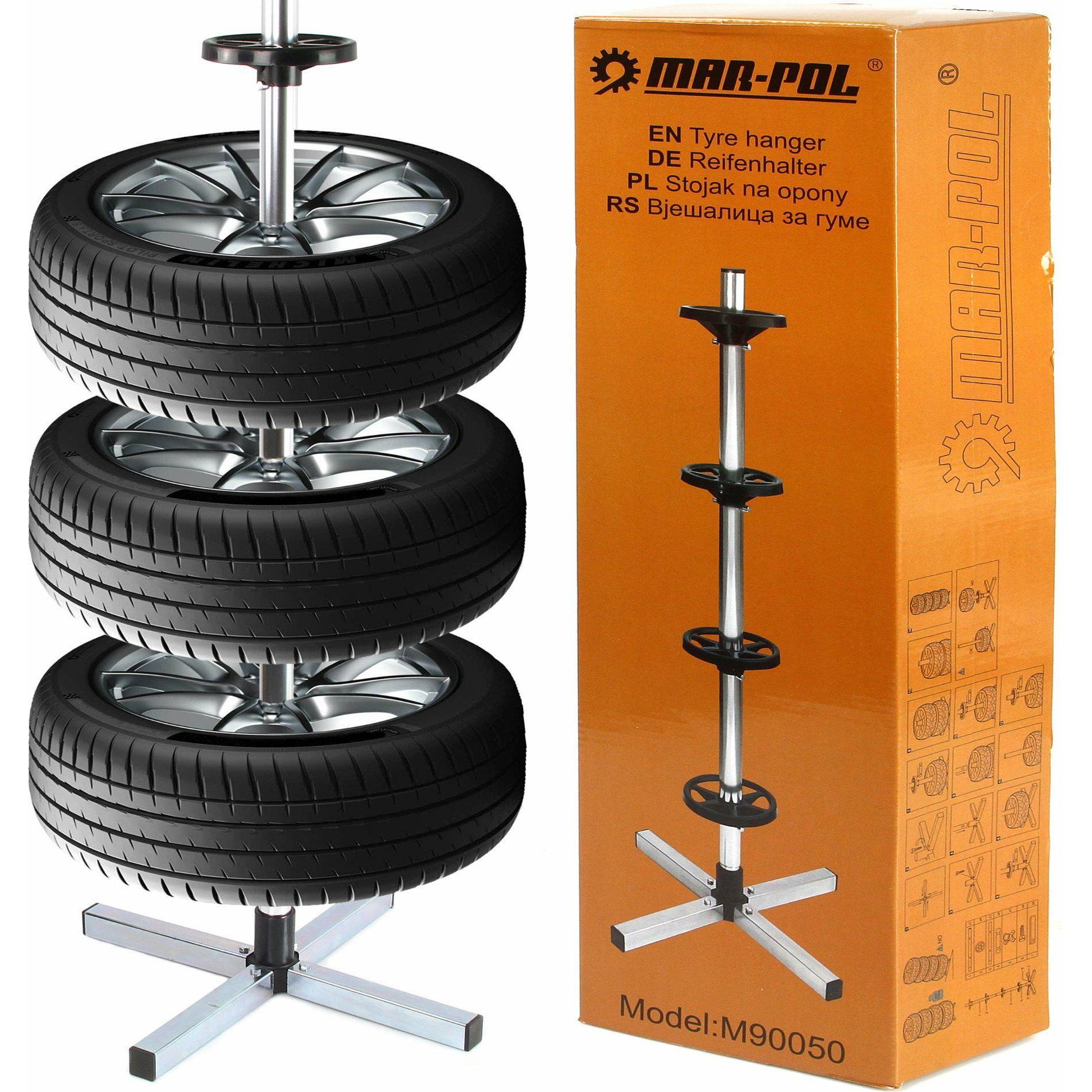 GCS, Accessori per pneumatici, Mar-Pol Stojak Do Opon / Kółł