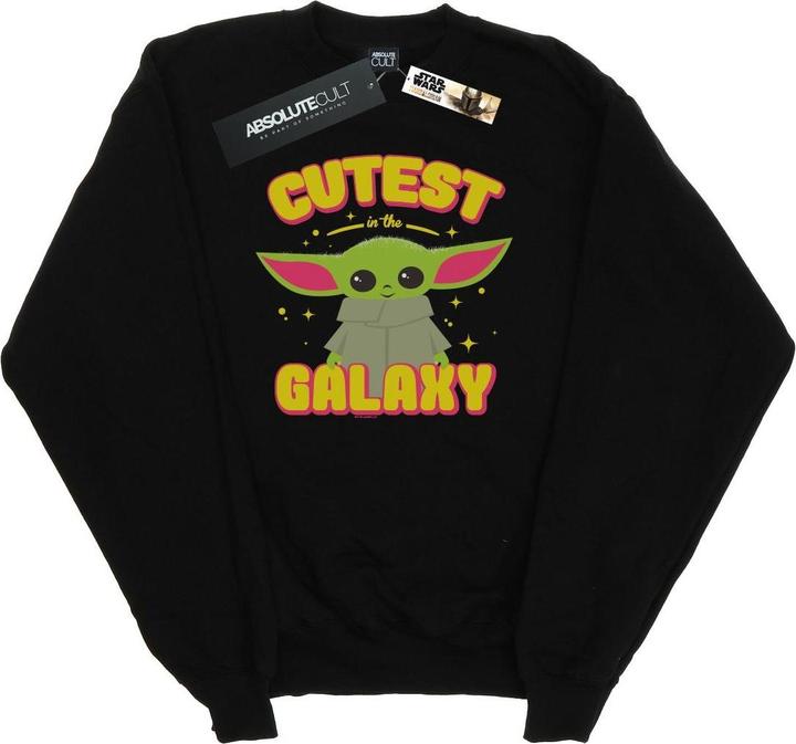 Produktbild Star Wars The Mandalorian Cutest In The Galaxy Sweatshirt Mädchen (104)
