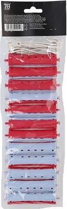 Actual product image Tools for Beauty T4B LUSSONI Curlers with Rubber Band for Waves and Perm Treatment, Curly and Elastic Hair, Easy to U