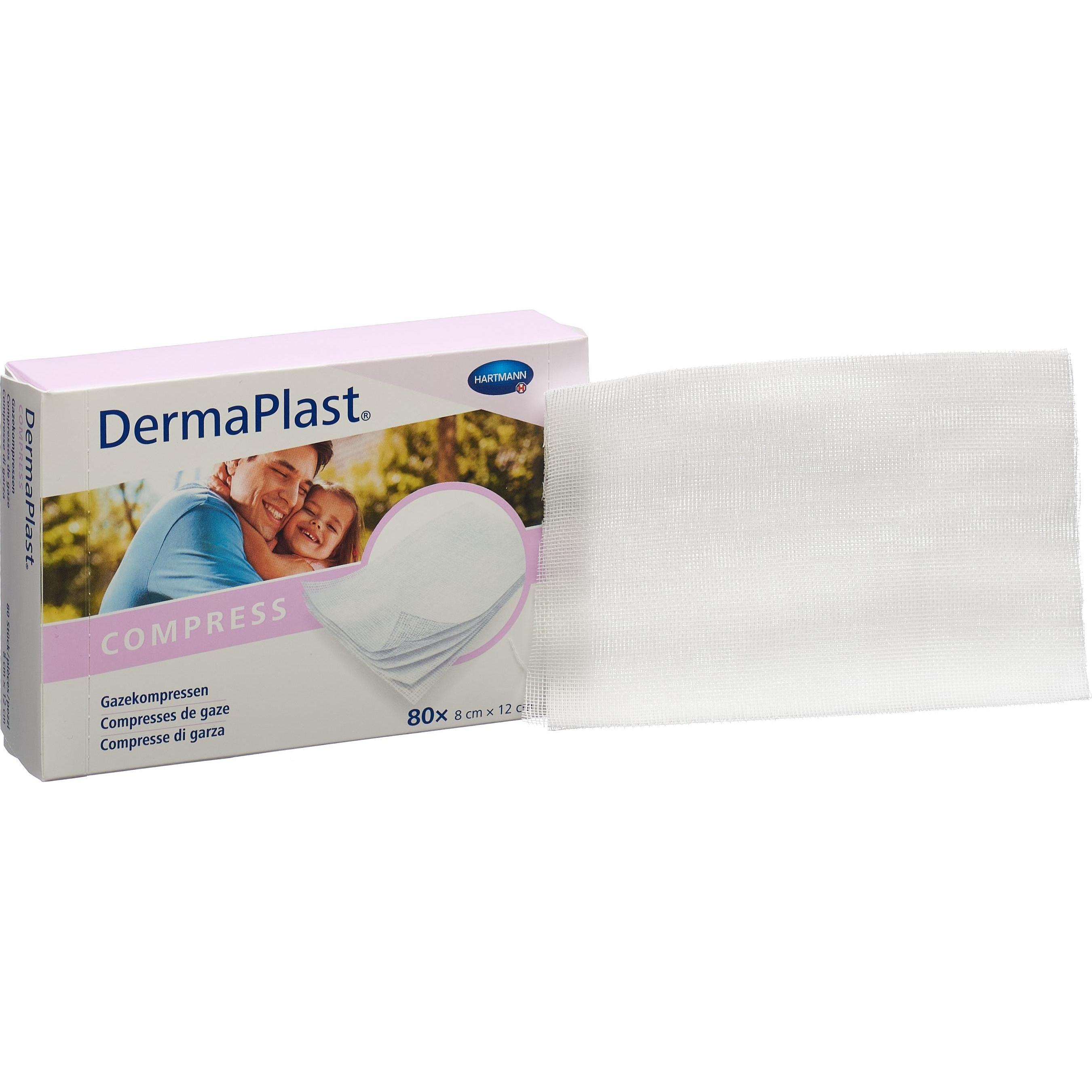 Thumbnail - DermaPlast, Verbandsmaterial, Gazekompressen