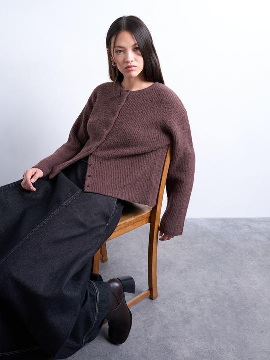 Actual product image Spokey Normal geschnitten Rundhalsausschnitt Strickjacke Strickjacke (M)