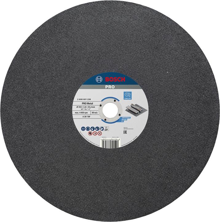 Produktbild Bosch Professional Zubehör PRO Metal Trennscheibe, 355 x 2,8 x 25,4 mm