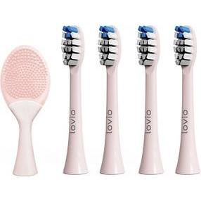 Lovio, Testine per spazzolino, Sonicprotect Pro Sonic Toothbrush Heads Medium Hardness Lvtb124pkhm Pink 5pcs (5 x)