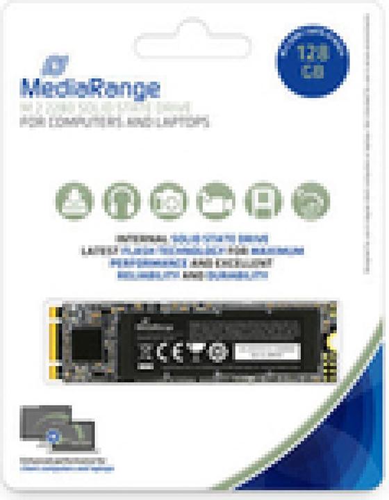 Actual product image MediaRange MR1021 - 128 GB - M.2 - 510 MB/s - 6 Gbit/s (128 GB, M.2 2280)