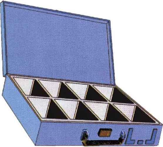 Produktbild Dresselhaus Blechkasten8 Fächer