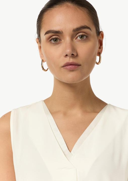 Produktbild Comma Bluse V-Neck-Top aus Crêpe (40)
