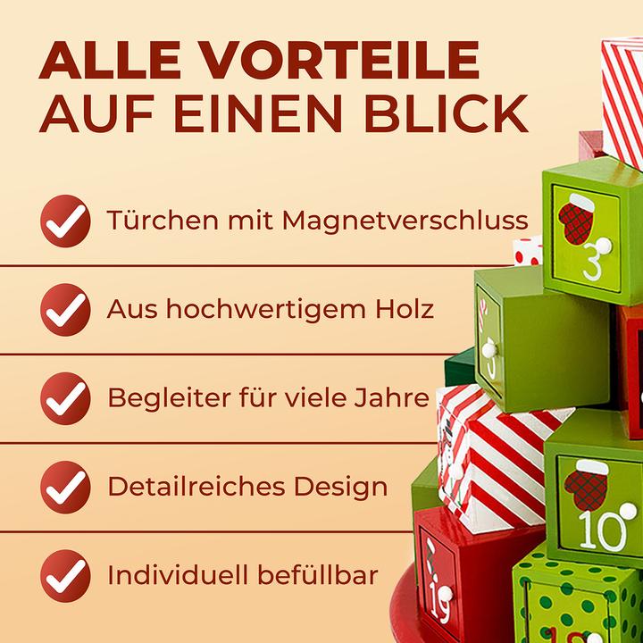 Image du produit Spielwerk Calendrier de l'Avent à remplir