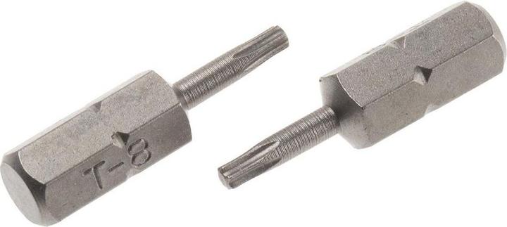 Actual product image RS PRO T8 TORX® screwdriver bit, CrV steel bit insert, 25 mm