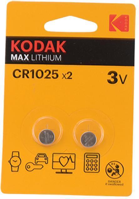 Produktbild Kodak Lithium Cr1025 (x2) (2 Stk., CR1025)