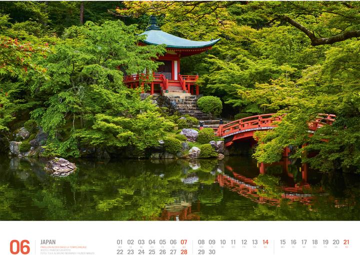 Image du produit Japan - Unterwegs zwischen Tempeln und Schreinen Kalender 2026 (Allemand, Ackermann Kunstverlag GmbH, 2025)