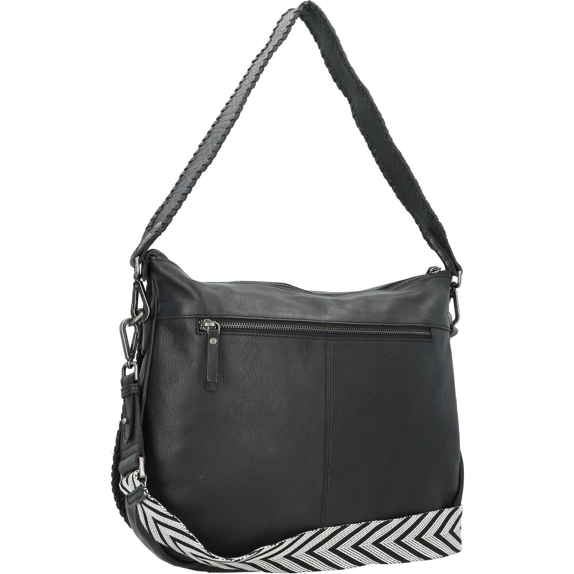 Thumbnail - Harbour 2nd, Handtasche, Just Pure Sarina Schultertasche Leder 34 cm, Grau