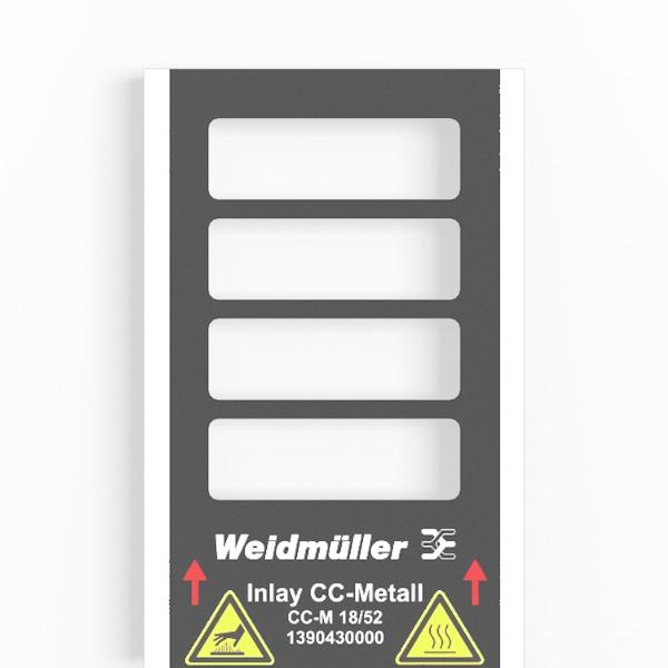 Weidmüller Inlay Inlay CC-M 18/52 (1390430000)
