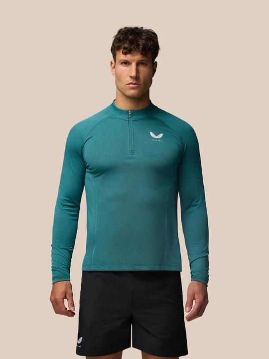 Actual product image Castore Engineered Knit Quarter Zip Top (S)
