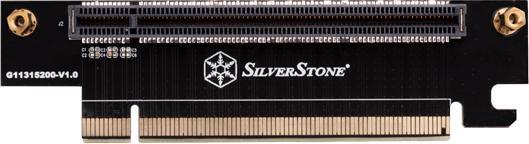 Actual product image Silverstone SST-RC07B PCI Express 4.0 x16 riser card RVZ02, ML08 (PCIe)