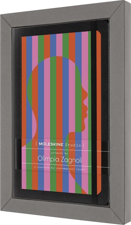 Actual product image Moleskine Olimpia Zagnoli (13 x 21 cm, Plain, Hardcover)