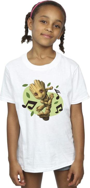 Produktbild Guardians Of The Galaxy Groot Musical Notes TShirt Mädchen (128)