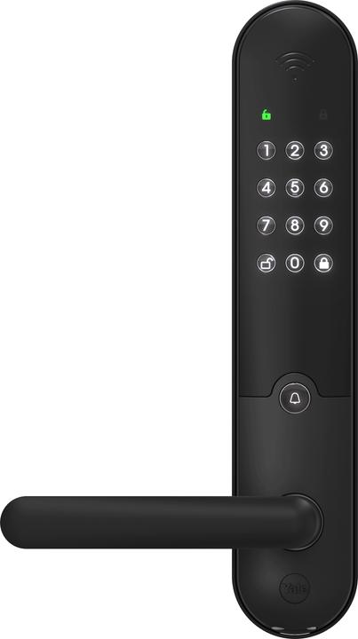Actual product image Yale Doorman L3 -??lylukko, musta (Key)