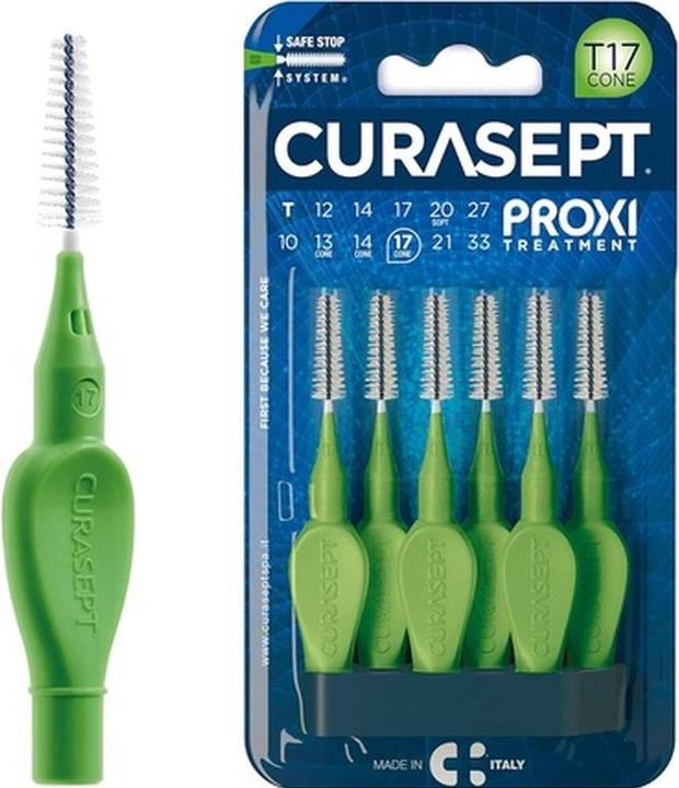 Curasept Proxi Behandlung T17 Kegel Interdentalbürste 6 Bürsten (1 x)