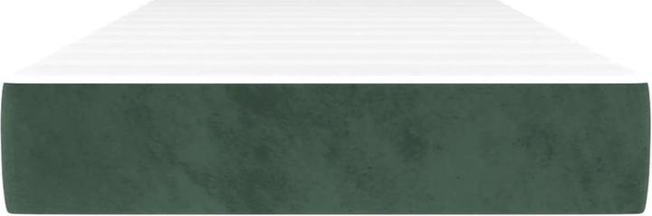 Image du produit vidaXL Taschenfederkernmatratze Dunkelgrün Samt (90 x 210 cm, Noyau de printemps)
