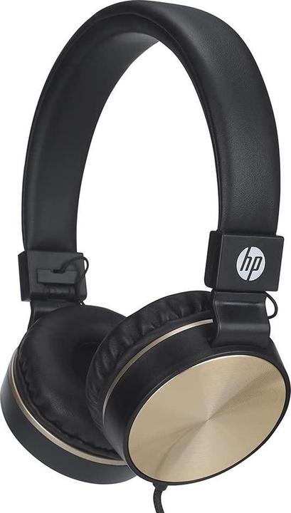HP DHH-1206 black / headphones / microphone / 1.2 m / 3.5 mm jack (Cable)