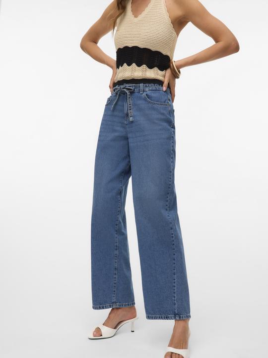 Produktbild Vero Moda VMRITA Mid Rise Hohe Taille Jeans Mom Jeans (W28/L32)