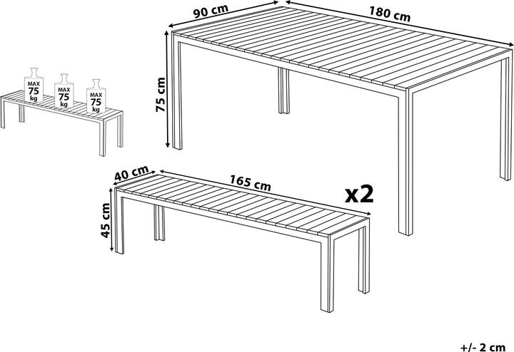 Produktbild Beliani Nardo