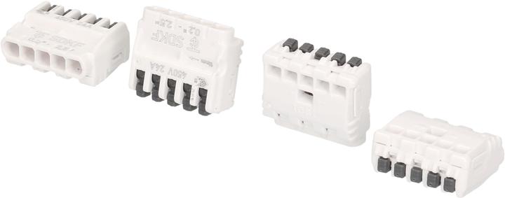 Actual product image Max Hauri SDKF connection clamp with operating levers