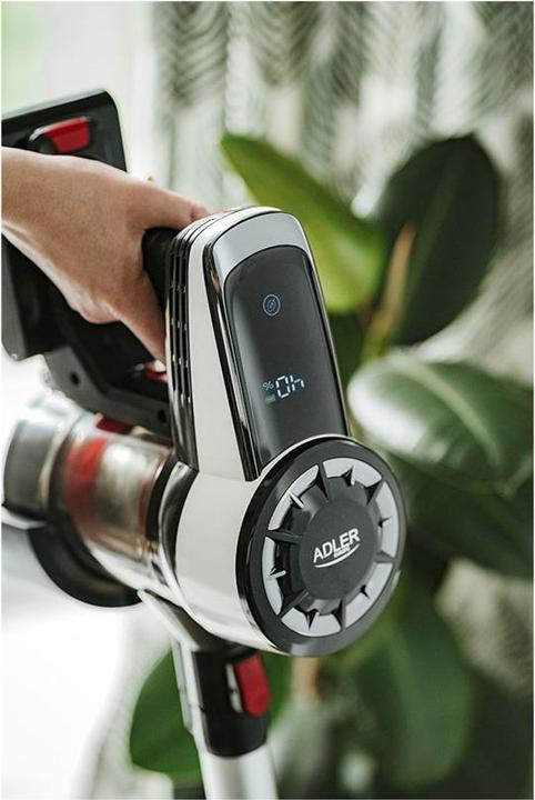 Actual product image Adler AD 7048 Bagless vacuum cleaner with brushless motor technology, White/Black/Red