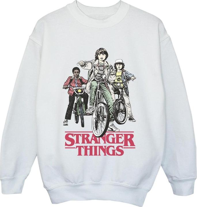 Produktbild Netflix Stranger Things Retro Bikers Sweatshirt Mädchen (128)