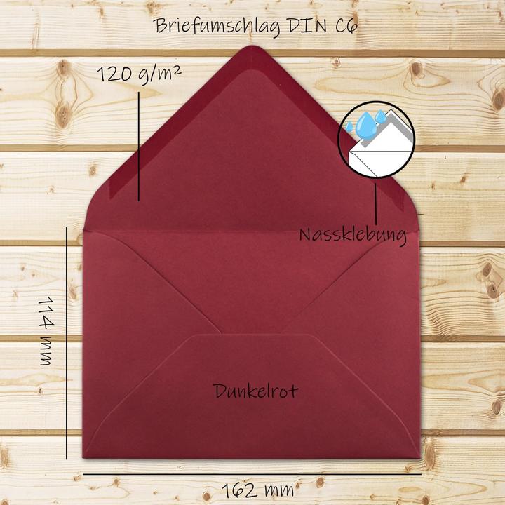 Produktbild Neuser Papier Briefumschläge DIN C6 (200 Stück) (C6, 200 x)