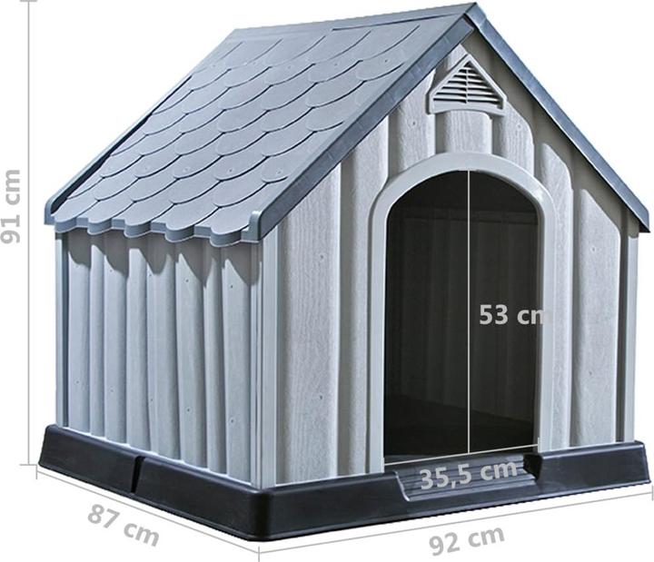 Actual product image vidaXL Eagle (Dog kennel)
