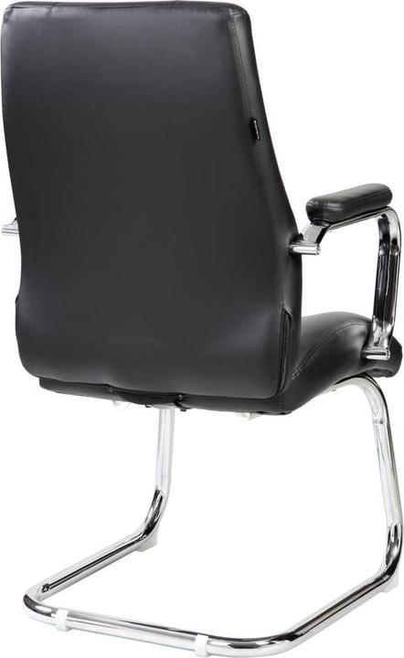 Actual product image Rocada Visitor chair 985V22 black imitation leather