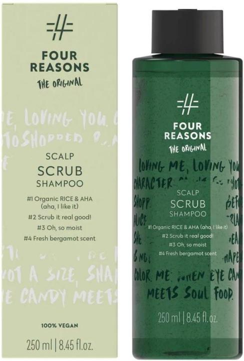 Image du produit Four Reasons Original Scalp Scrub Shampooing with Organic Rice & AHA for Itchy, Dry, Flaky Scalp 8.45 f (8.45 ml)