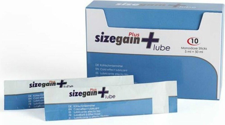 Actual product image 500 Cosmetics Sizegain Plus Lube Cold Effect