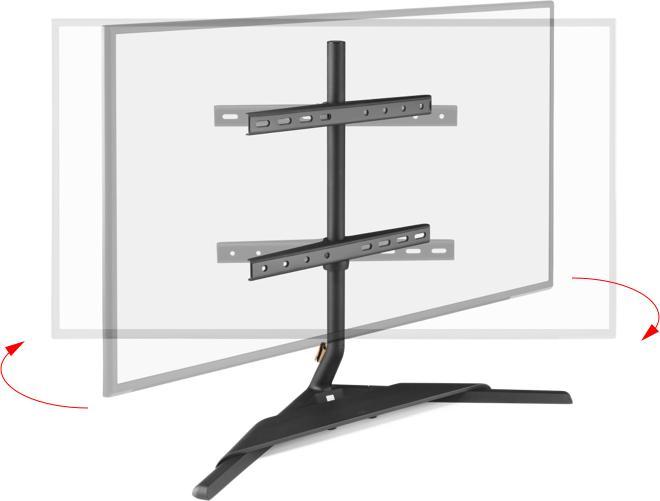 Produktbild One for All 70" TV Stand Design Table Top dark (70", 40 kg)