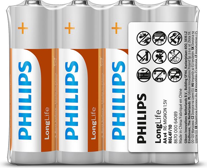 Philips R6L4F/10 (4 pcs., AA)