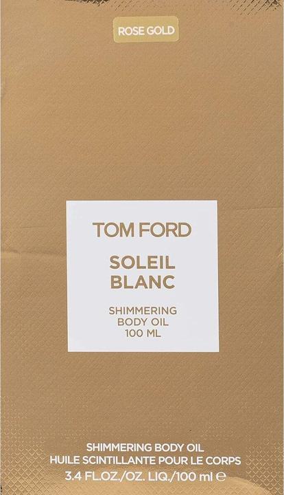 Image du produit Tom Ford Soleil Blanc Shimmering Body Oil (Huile pour le corps, 100 ml)