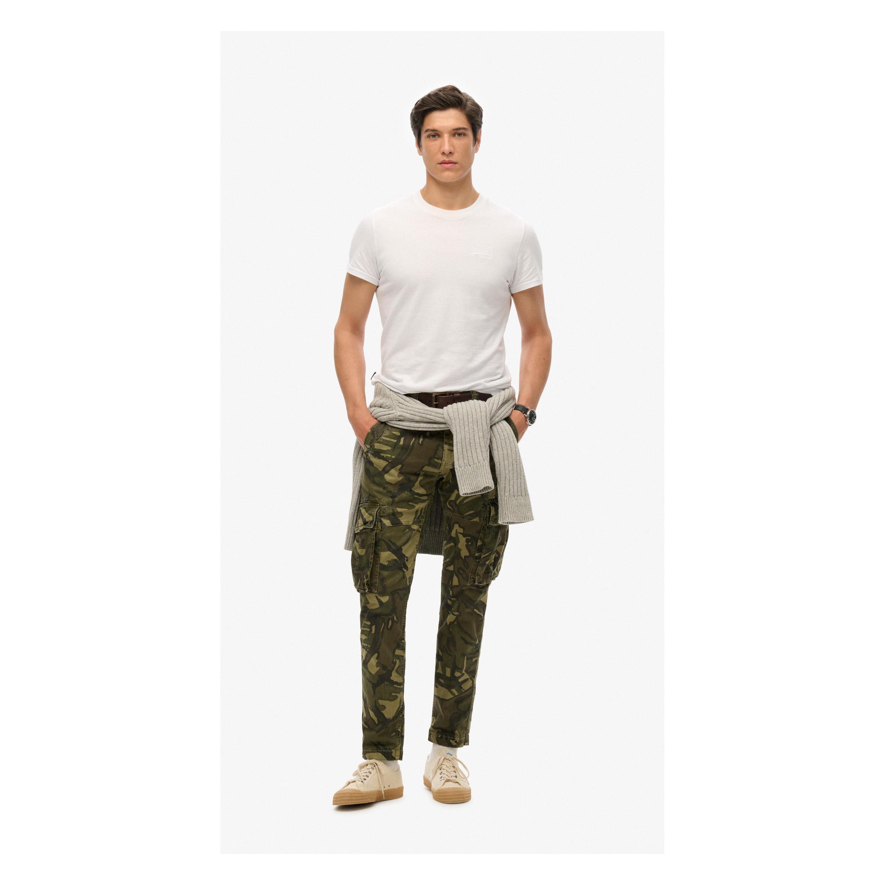 Superdry, Herren, Hosen, Core Cargohosen, Grün, (W29/L32)