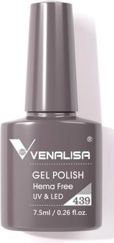 Produktbild Venalisa Gellack 439 UV/LED (439 Steingrau, UV-Gel Lack)