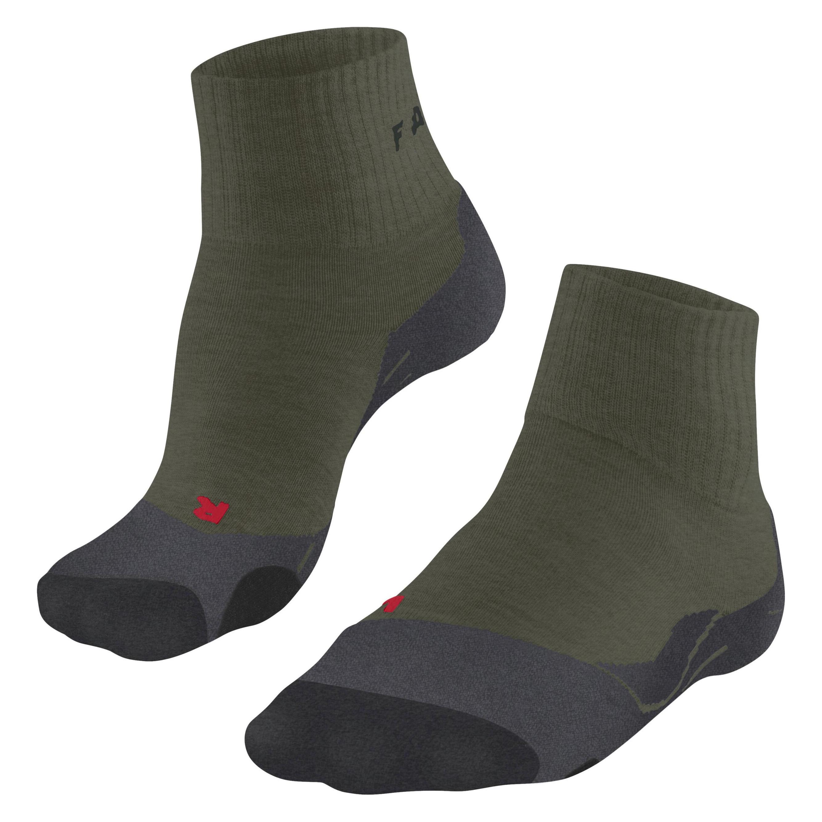 Falke, Herren, Sportsocken, TK2 Explore Short Herren Trekking (39 - 41), Grün