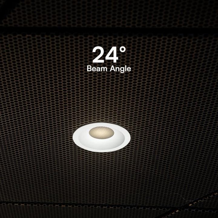 Image du produit V-TAC LED-Einbauleuchte VT-17012, EEK: F, W 12, 1180 lm, CCT, Ø 86 mm, weiss (1180 lm)