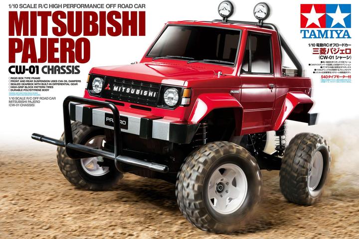 Immagine prodotto Tamiya 1:10 RC Mitsubishi Pajero CW-01 (Kit)