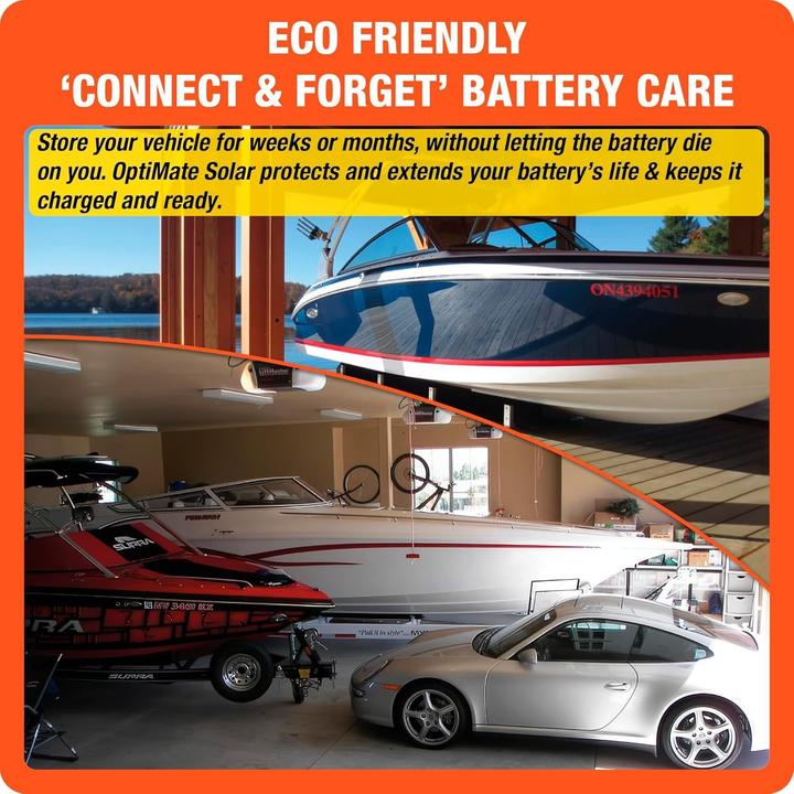 Actual product image Tecmate solar controller 1.67a met 20w solar panel (1.67 A)